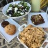 Gluten-free lunch spread from Green Table